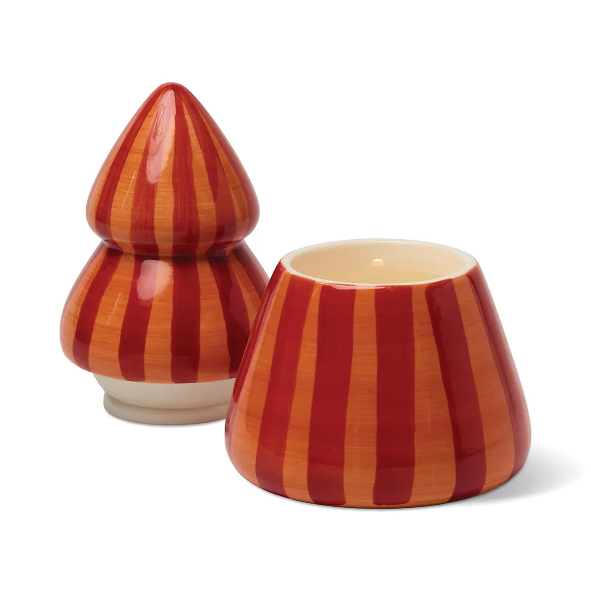 Bougie Cabana christmas tree red/coral - Spiced apple
