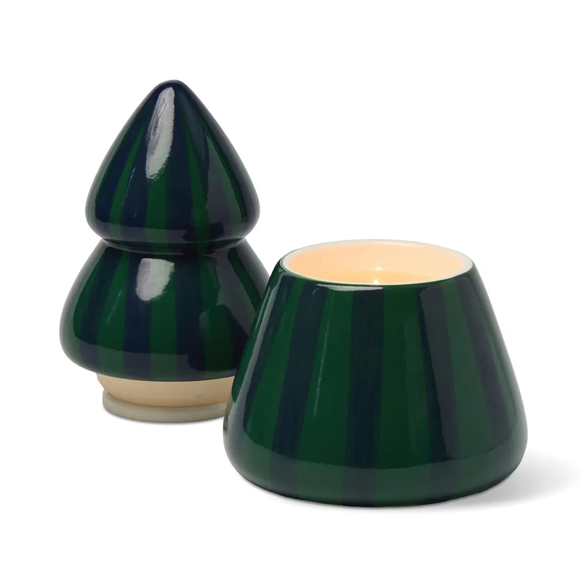 Bougie Cabana christmas tree green/navy - Balsam fir