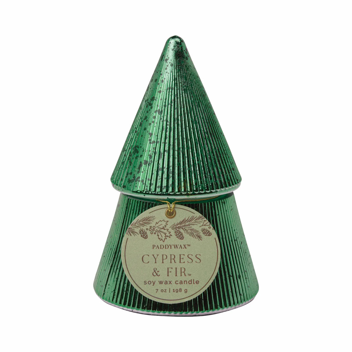 Bougie Christmas green tree - Cypress & fir