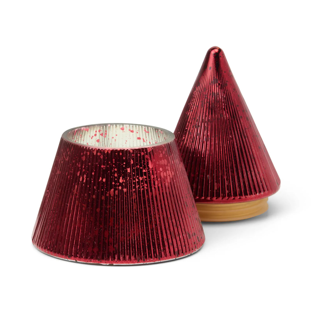 Bougie Christmas red tree -  Winter berry