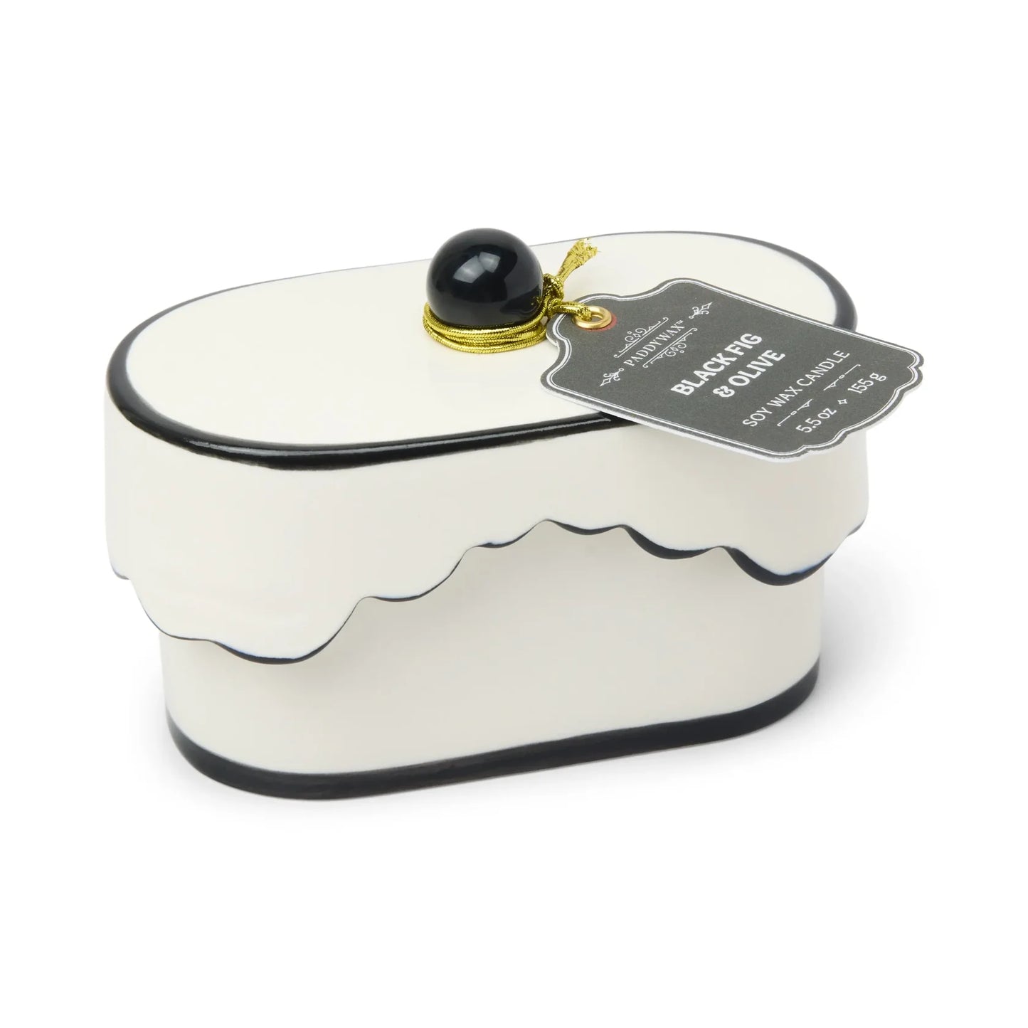 Bougie Chérie - Black - Black Fig & Olive — Paddywax , Lyon