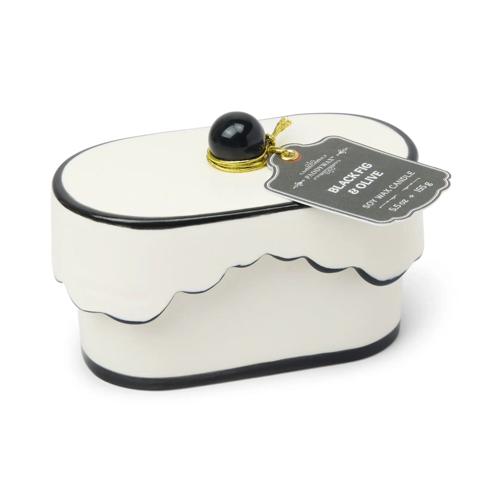 Bougie Chérie - Black - Black Fig & Olive — Paddywax , Lyon