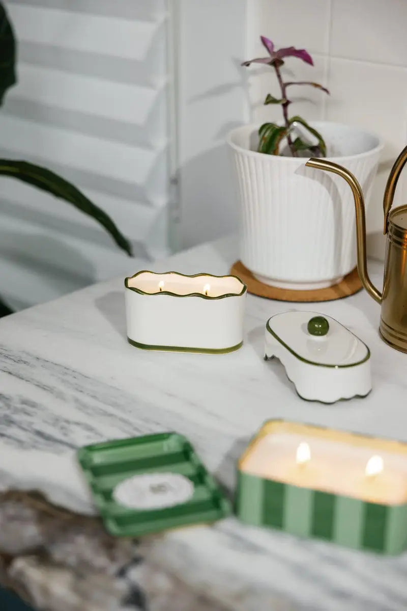 Bougie Chérie - Green - Smoked pistachio