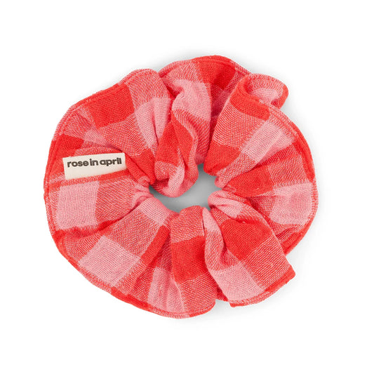 Chouchou Vichy - Red/pink