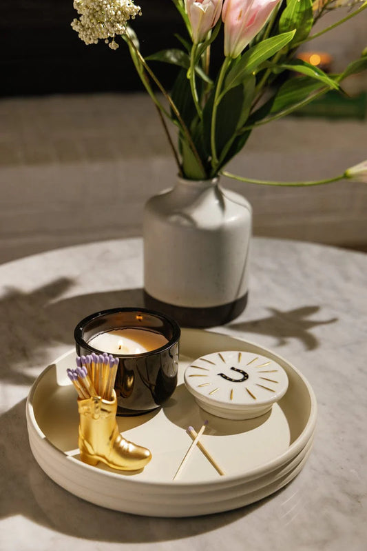 Bougie Charmed - Horseshoe - Tabac & pine