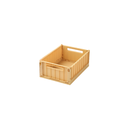 Boîte de rangement small Weston - Lemon yellow