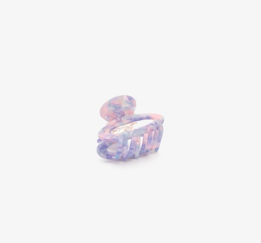 Pince Anna ovale - Rose et violet