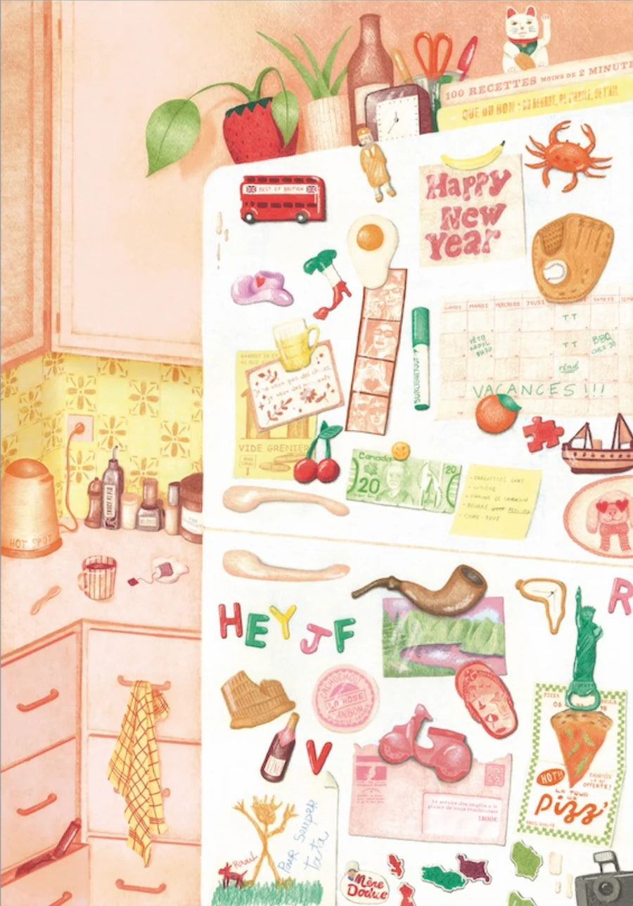 Puzzle La porte de frigo