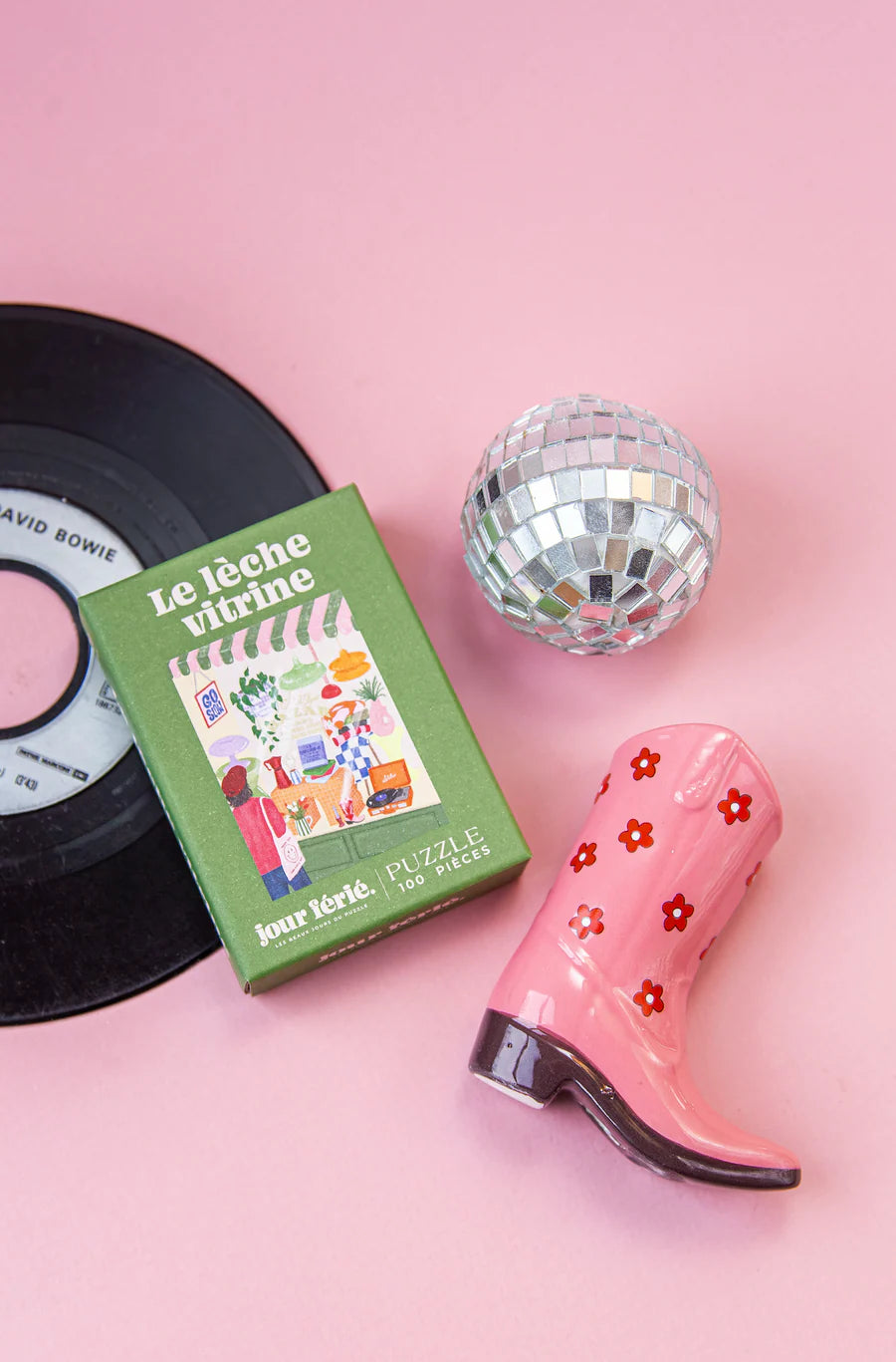 Mini puzzle Le lèche vitrine