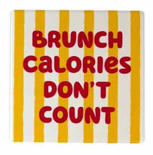 Dessous de verre Paris pâtisserie - Brunch calories don't count