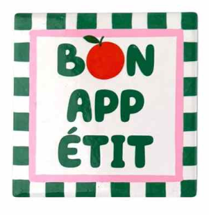 Dessous de verre Paris pâtisserie - Bon appétit