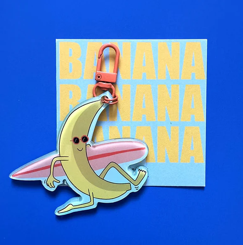 Porte-clés Banana