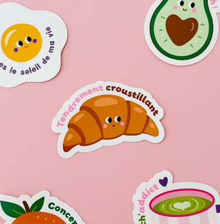 Sticker Club p'tit dej - Croissant