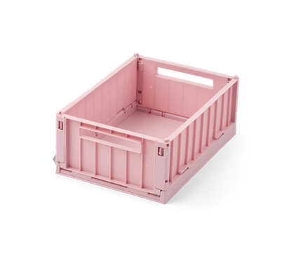 Boîte de rangement medium Weston - Rose blush