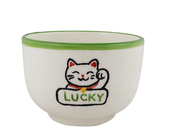 Bol Lucky cat - Vert