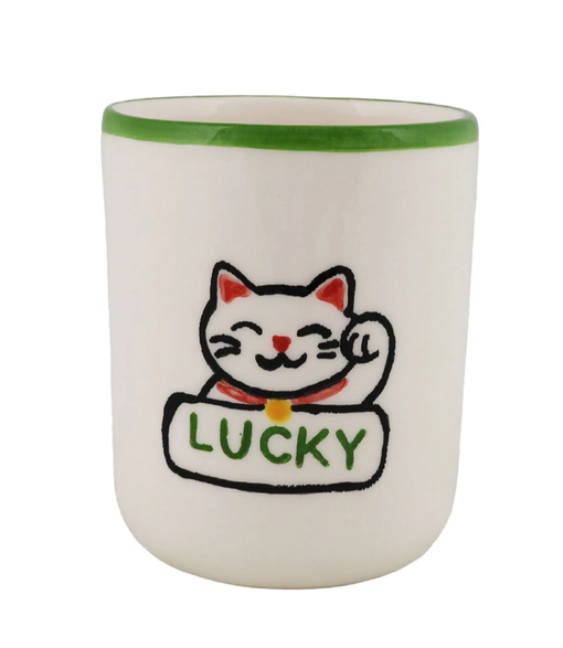 Bol Lucky cat - Vert