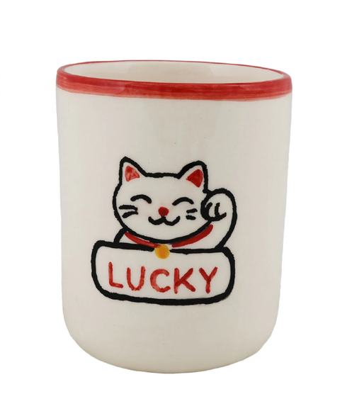 Bol Lucky cat - Rouge