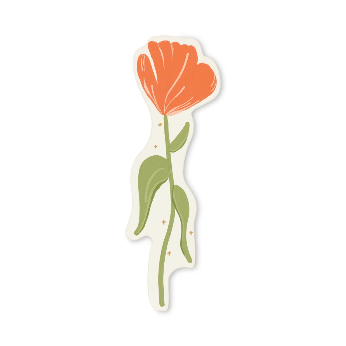 Marque-page Framed floral - Poppy