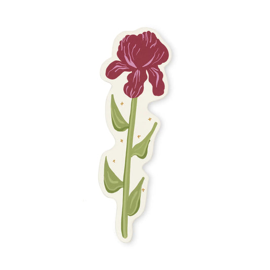 Marque-page Framed floral - Iris