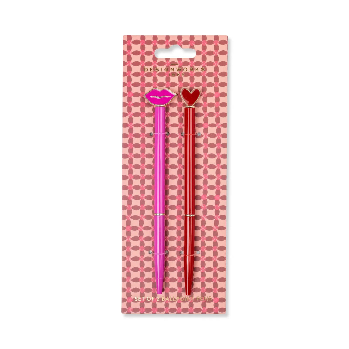 Lot de 2 stylos à bille - Love