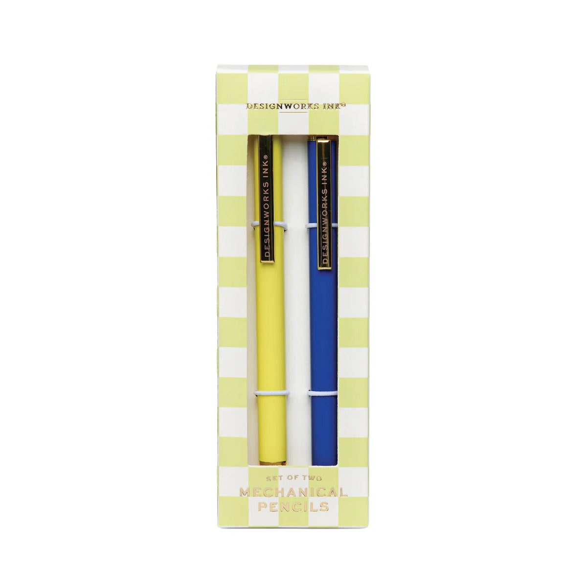 Lot de 2 porte-mines - Cobalt & citron