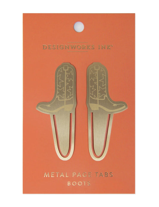 Marque-pages en laiton - Boots