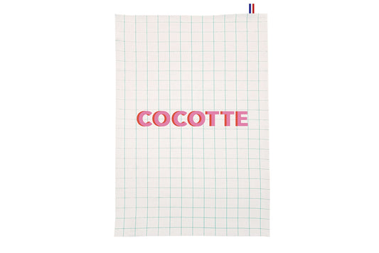 Torchon Les petits noms - Cocotte