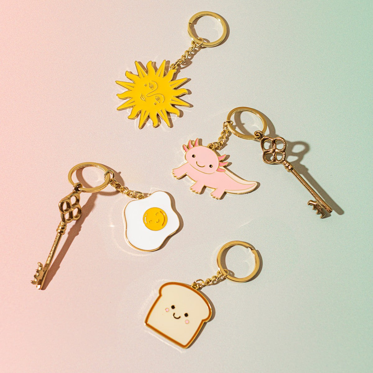 Porte-clé Fried egg