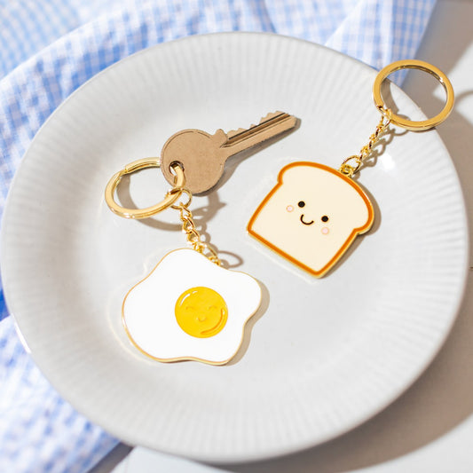 Porte-clé Fried egg