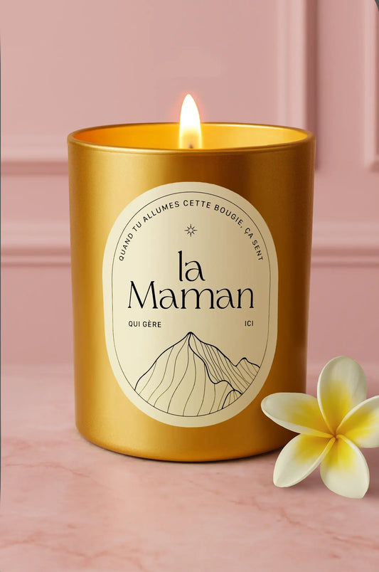 Bougie Fleur de Frangipanier - La maman qui gère