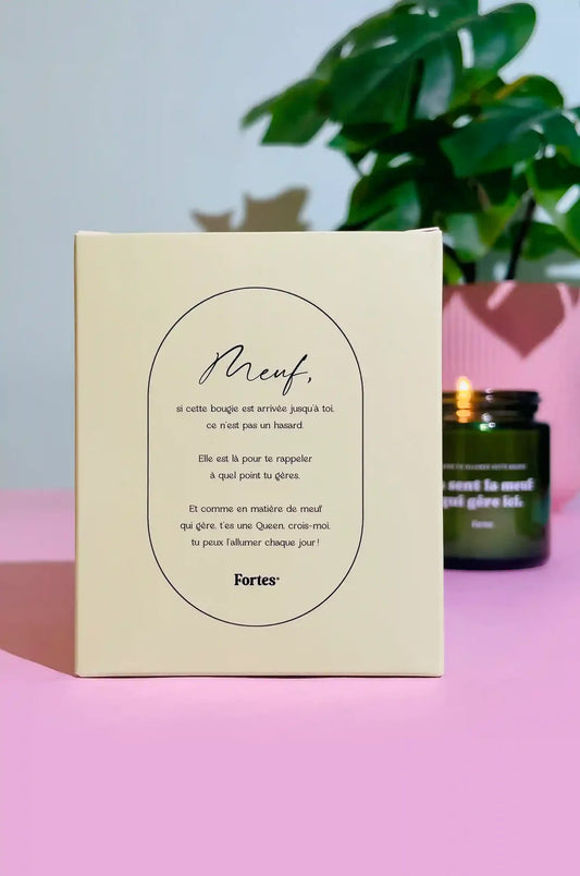 Bougie Forêt éternelle - Tu gères meuf