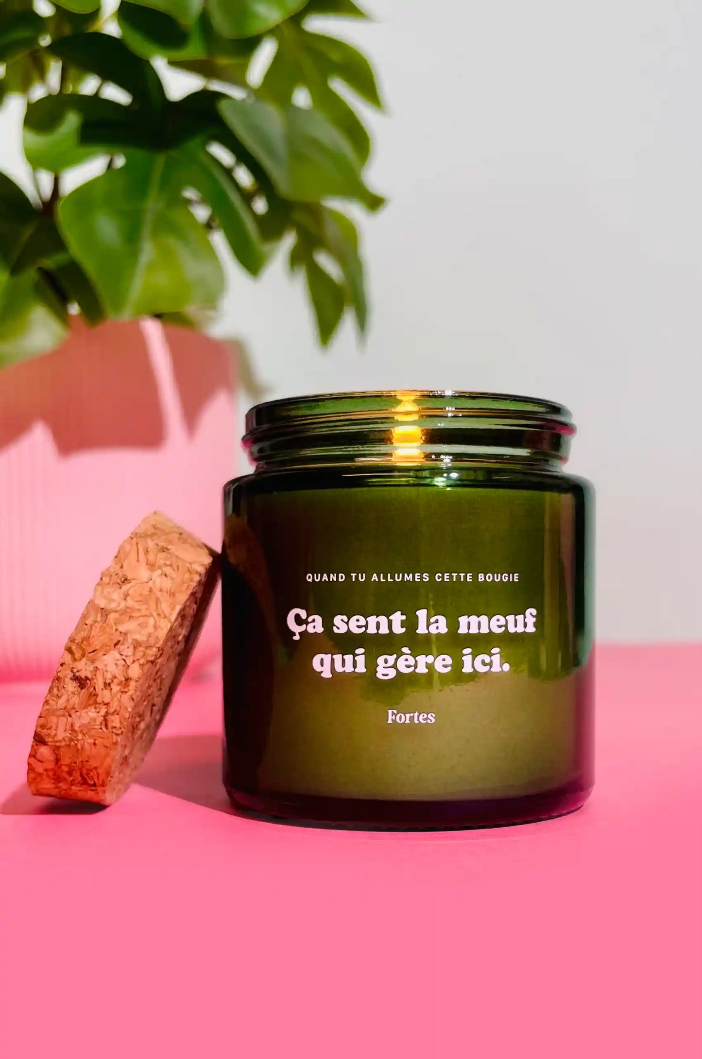 Bougie Forêt éternelle - Tu gères meuf