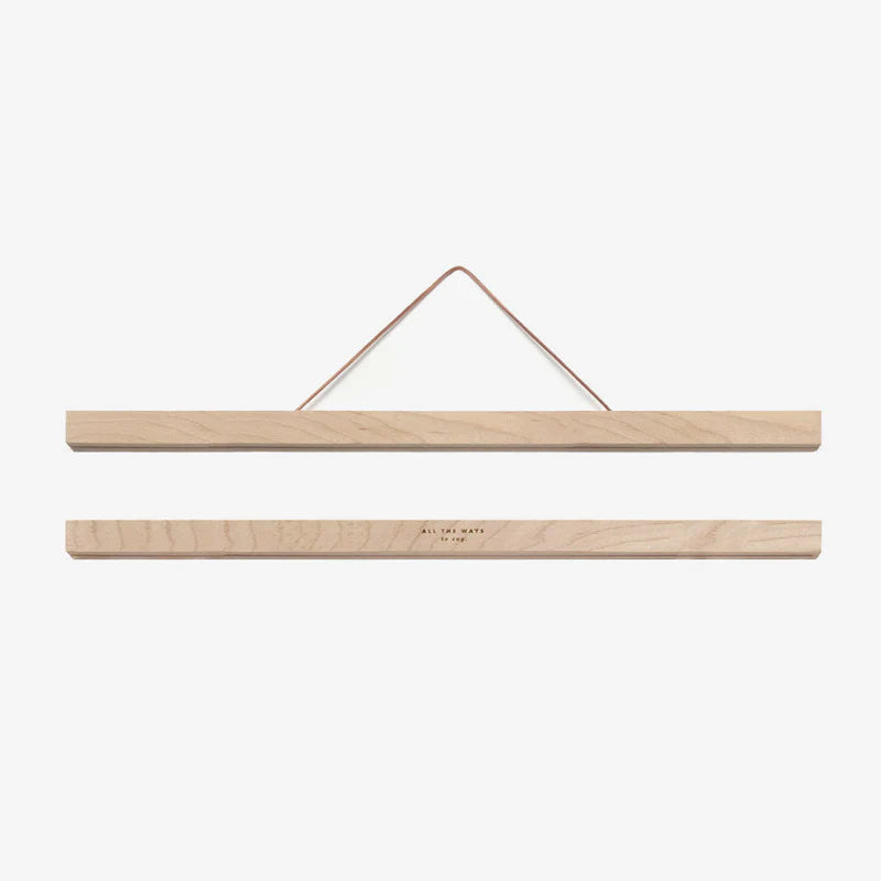 Suspensions en bois et lien cuir - medium — All the ways to say , Lyon