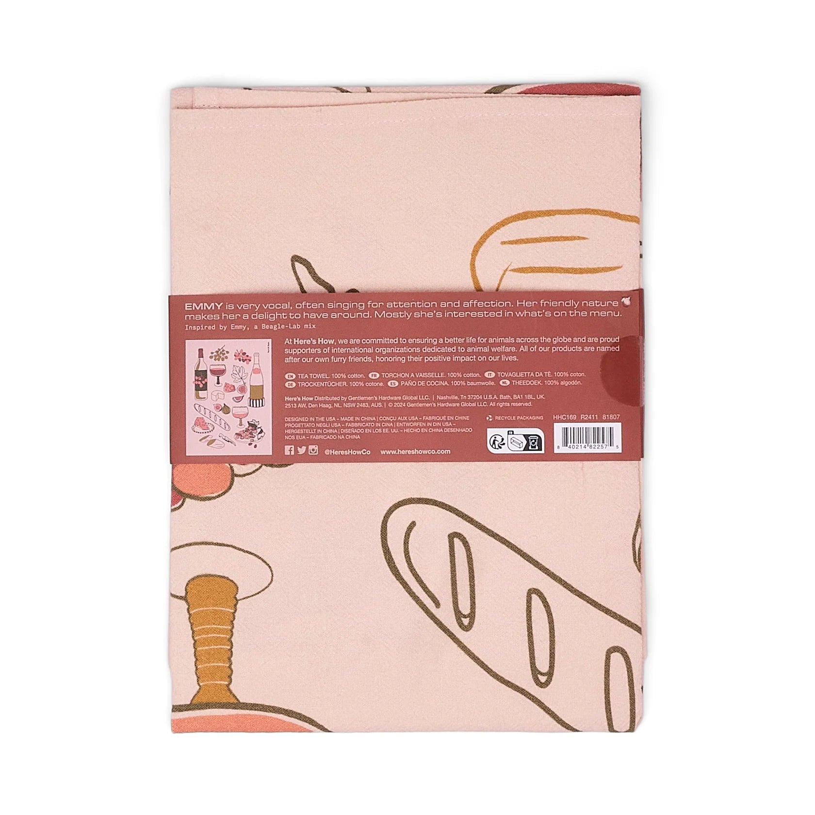 Torchon Emmy - Wine — Here's how , Lyon