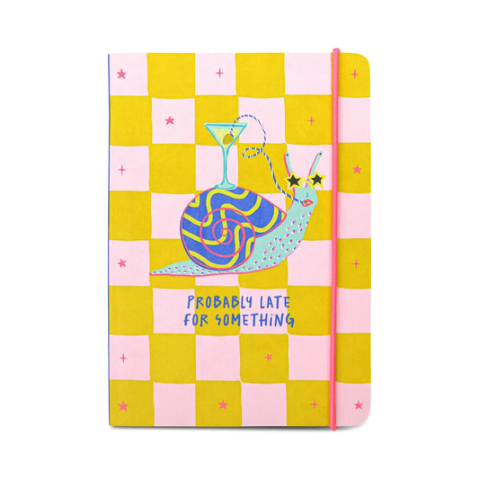 Carnet - Probably late for something - Snail
