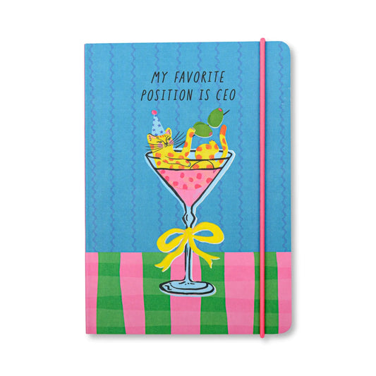 Carnet - My favourite position is CEO - Martini cat