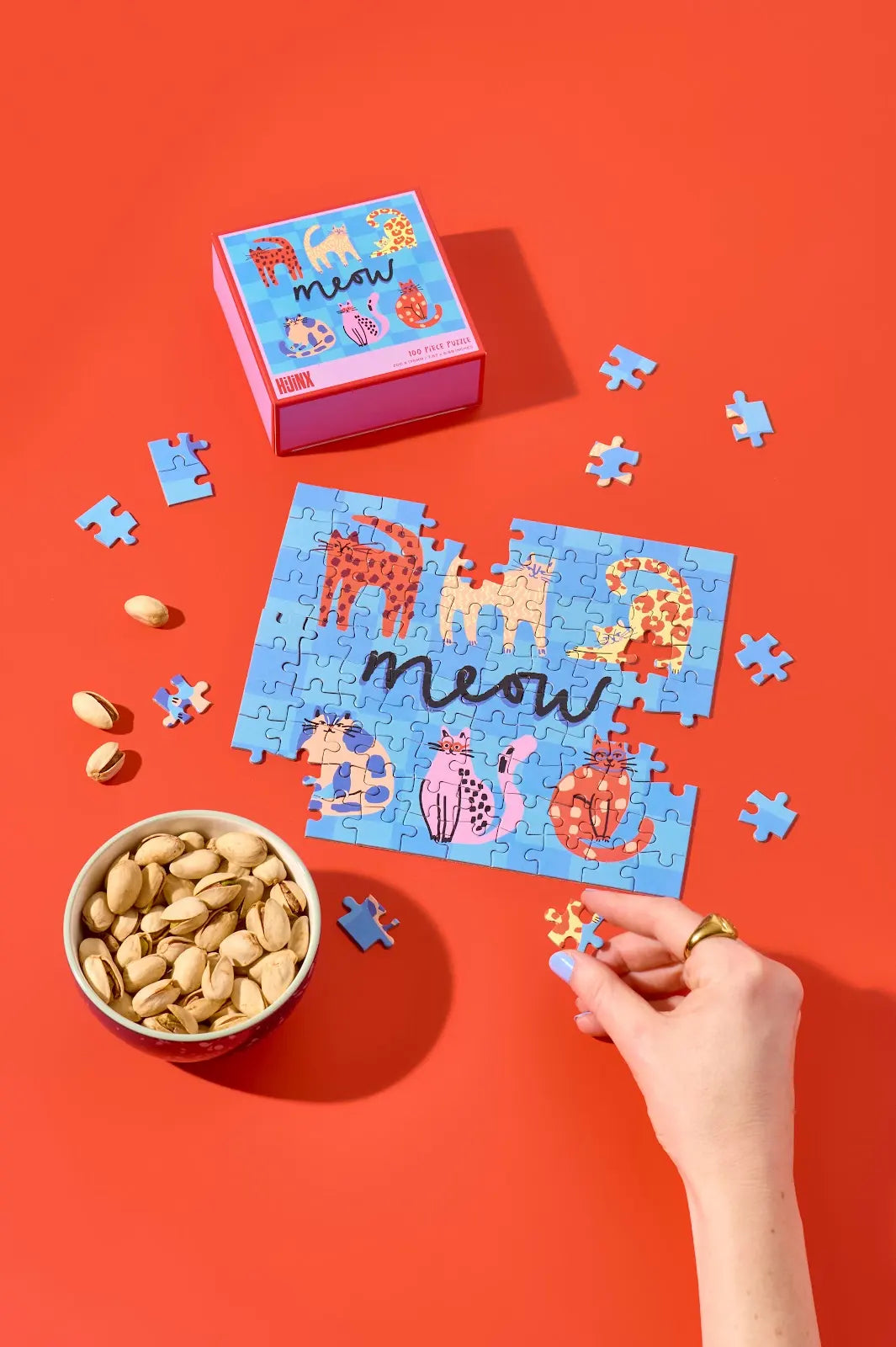 Mini puzzle - Meow - Cats