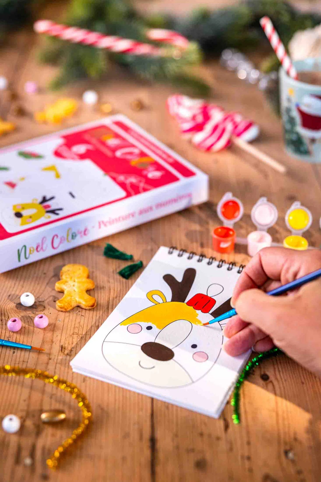 Peinture aux numéros - Noël coloré