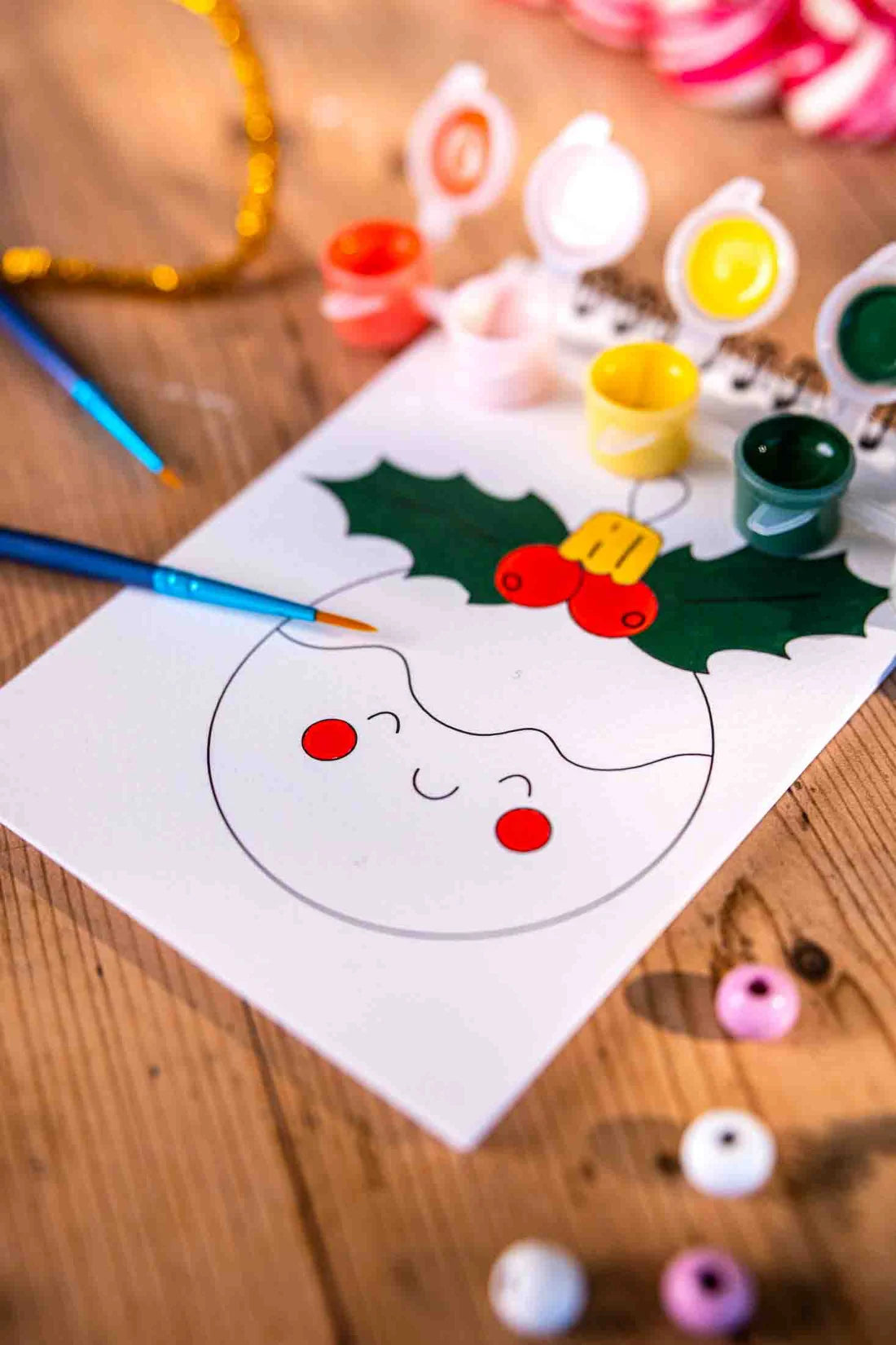 Peinture aux numéros - Noël coloré