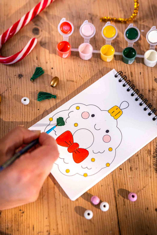 Peinture aux numéros - Noël coloré