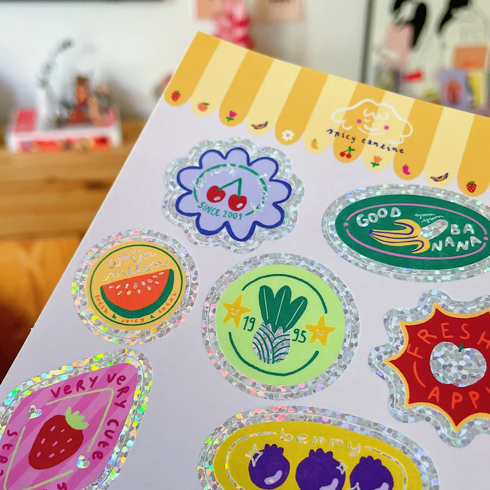 Planche de stickers - Labels