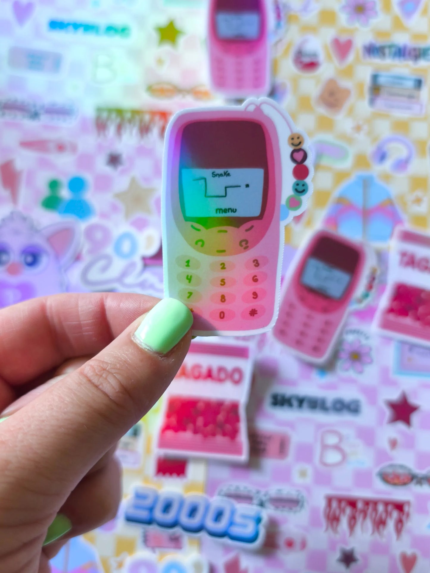 Sticker Phone 90's