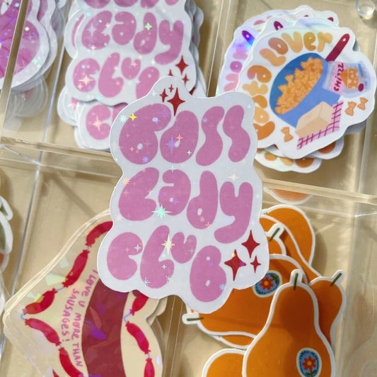 Sticker - Boss lady club