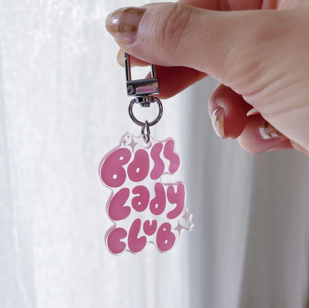 Porte-clés Boss lady club