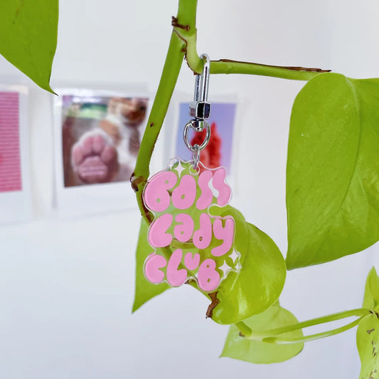 Porte-clés Boss lady club