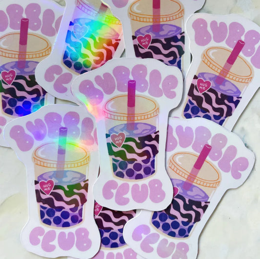 Sticker - Bubble club