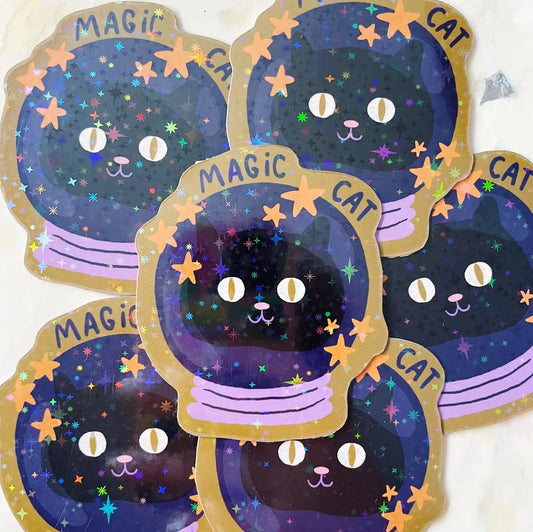 Sticker - Magic cat
