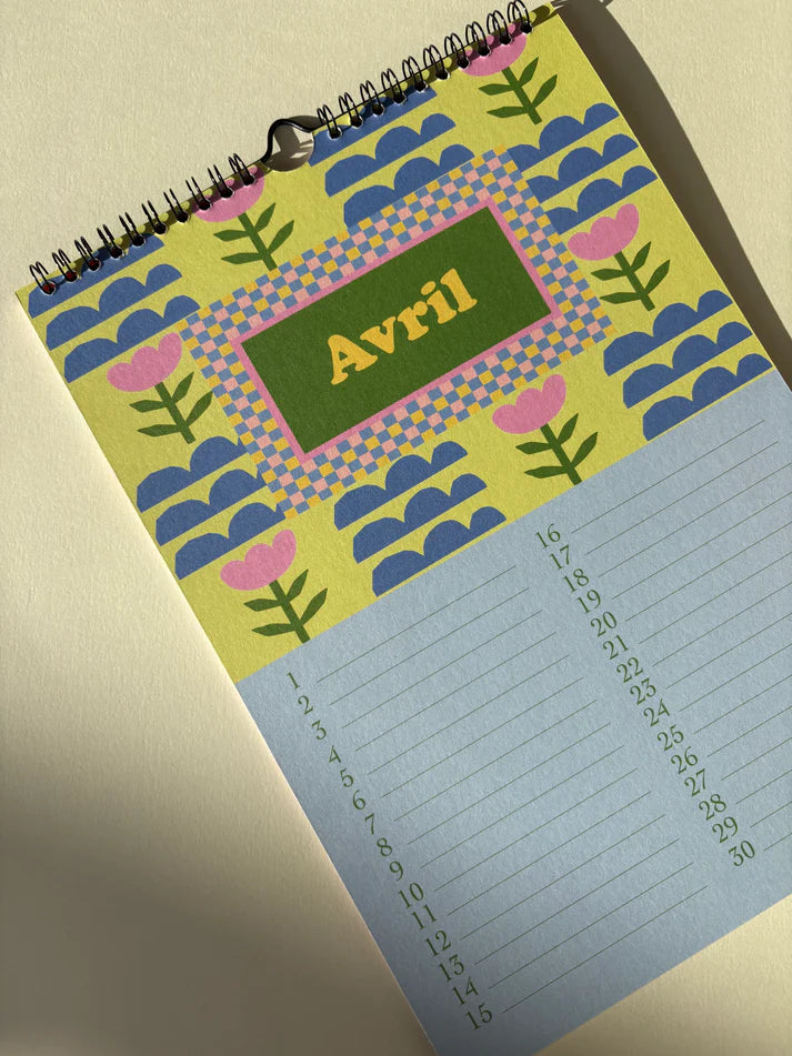 Calendrier perpétuel des anniversaires