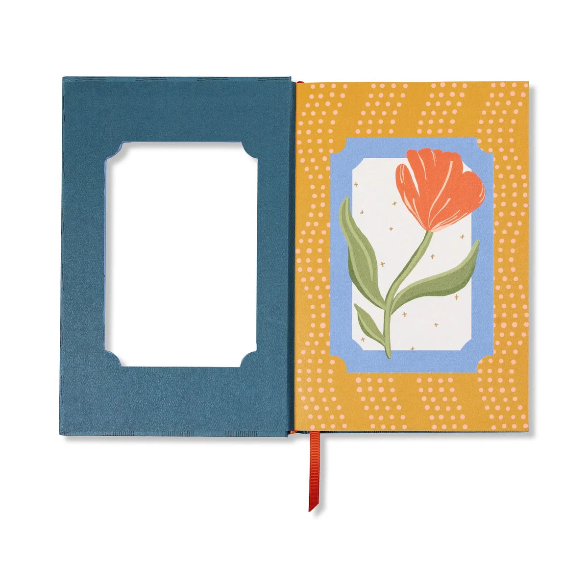 Journal Framed floral - Poppy