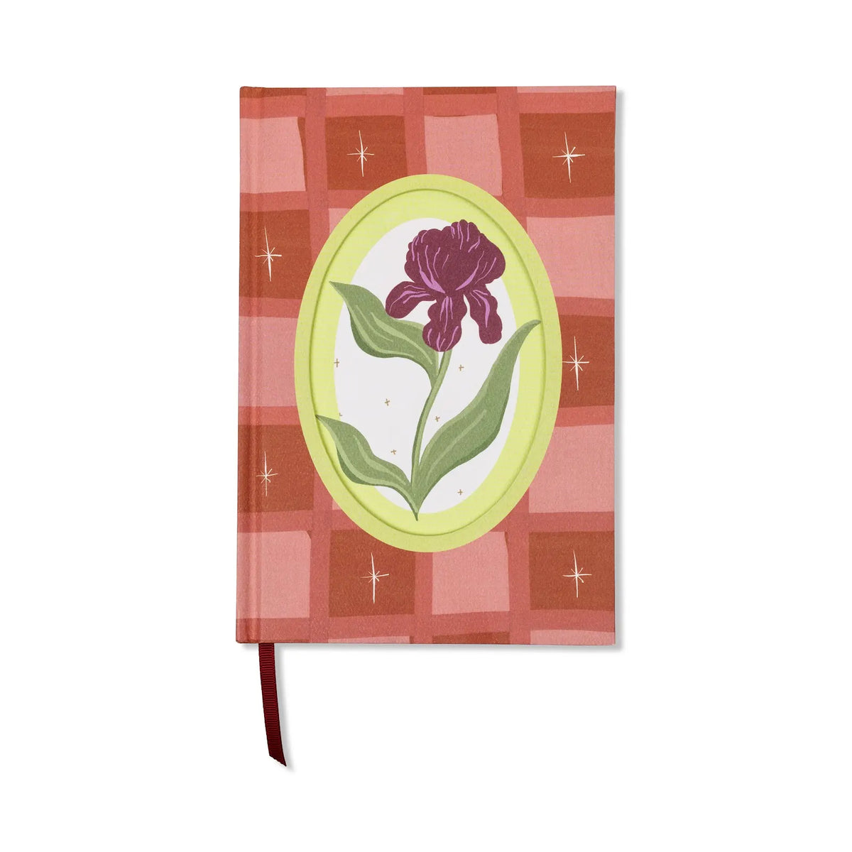 Journal Framed floral - Iris